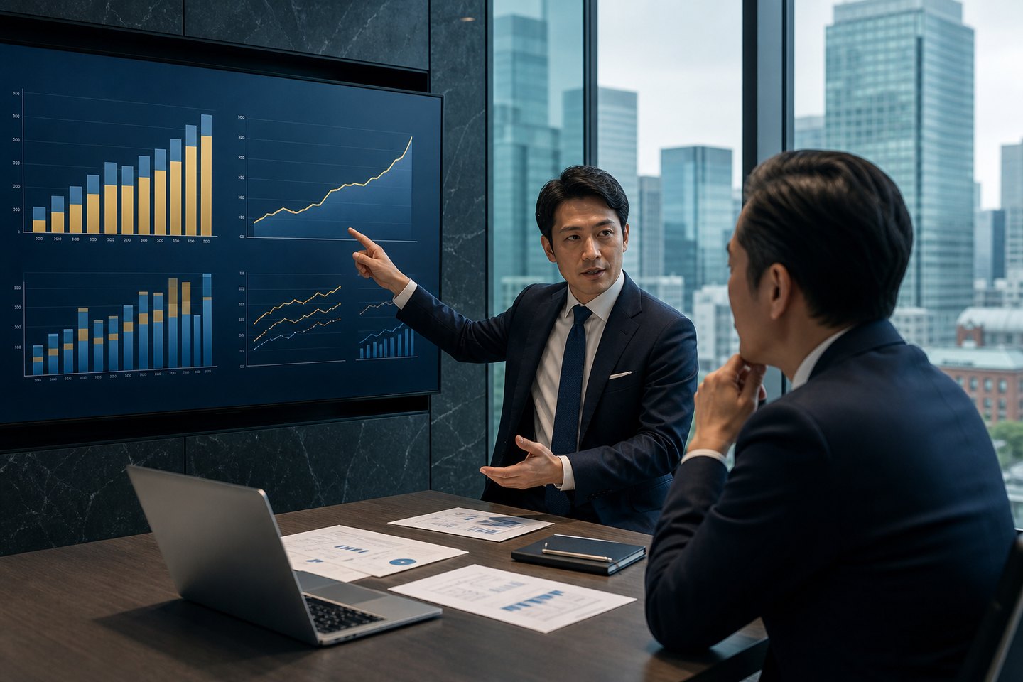企業価値と譲渡条件を整理するM&A相談